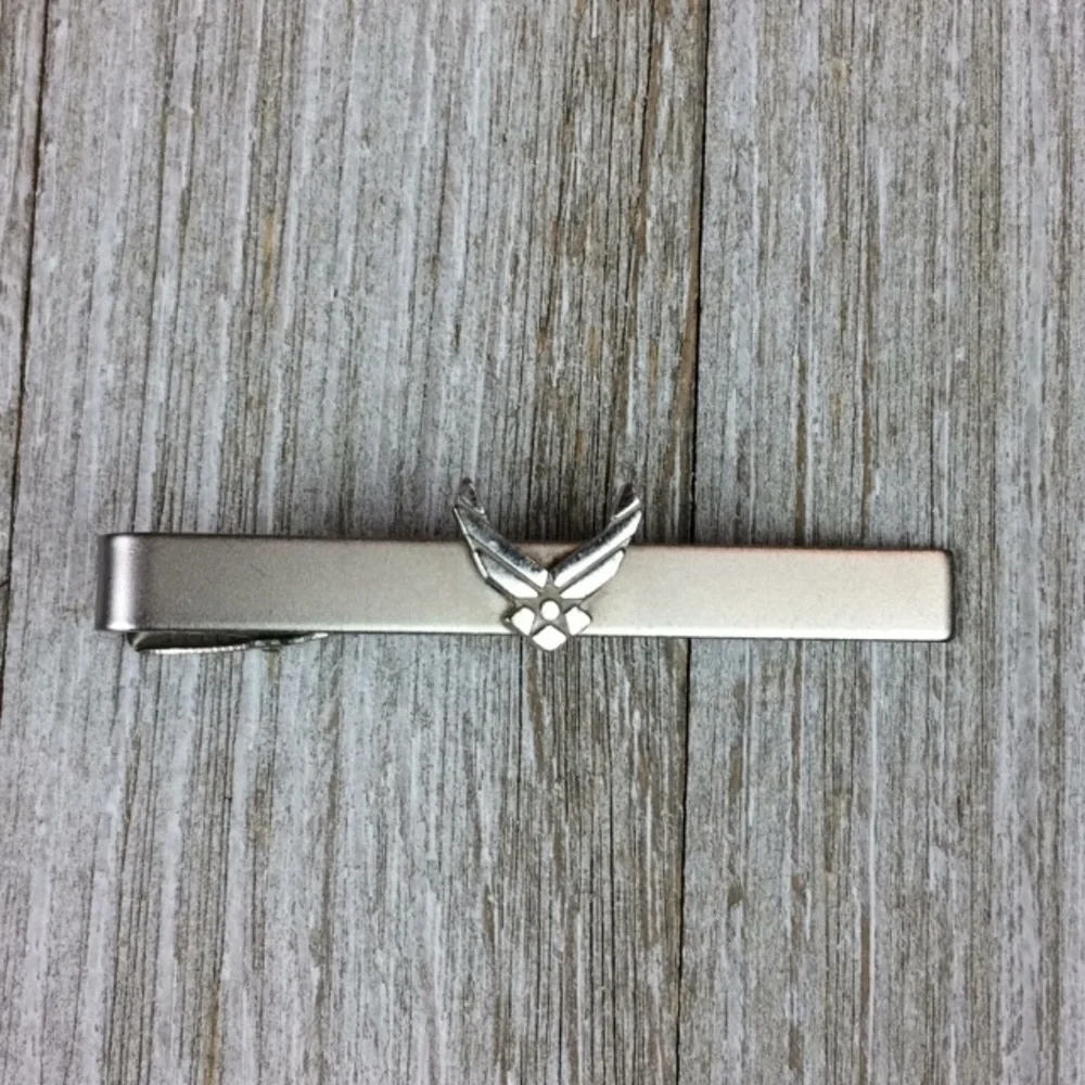 Air Force Military Wings Insignia Tie Bar